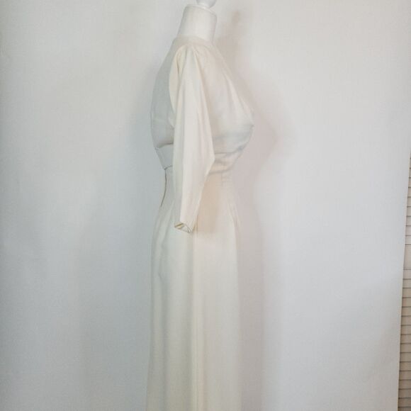 Vintage Young Modes Beaded Sheath Dress and Coat - Picture 14 of 15